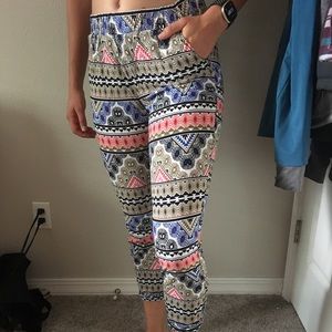 Printed lounge pants